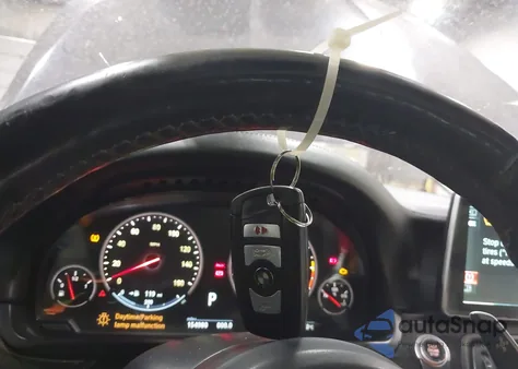 2014 BMW M5 from USA, damaged, VIN WBSFV9C50ED097796